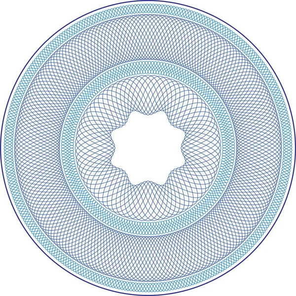 Complex currency + diploma ornamentation. Great for seals, security documents, currency, certificates and more. Easy to edit and change color.