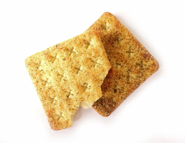 Chiudi cracker marrone — Foto Stock