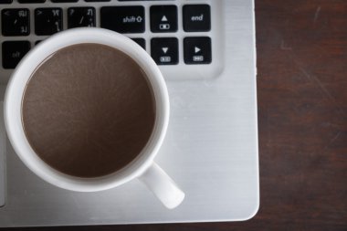 Kahve fincanını kapat. 