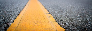 Asfalt, yol kapatın