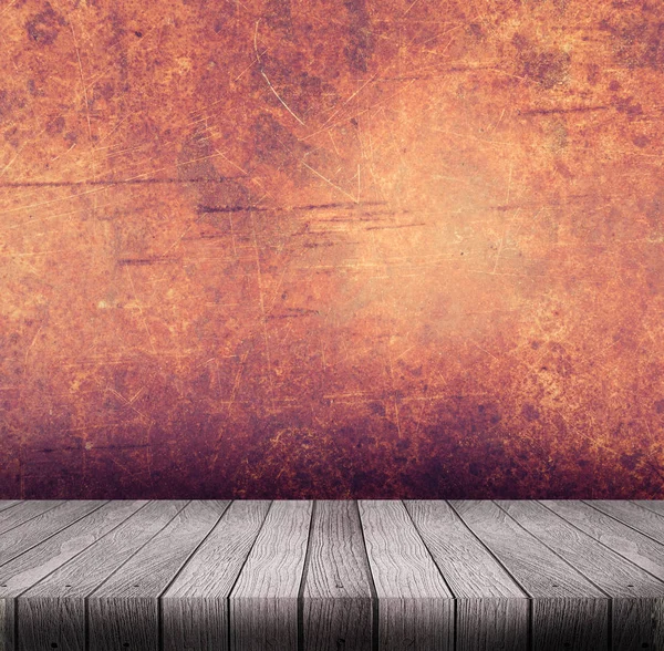 Old grunge rustic metal wall — Stock Photo, Image