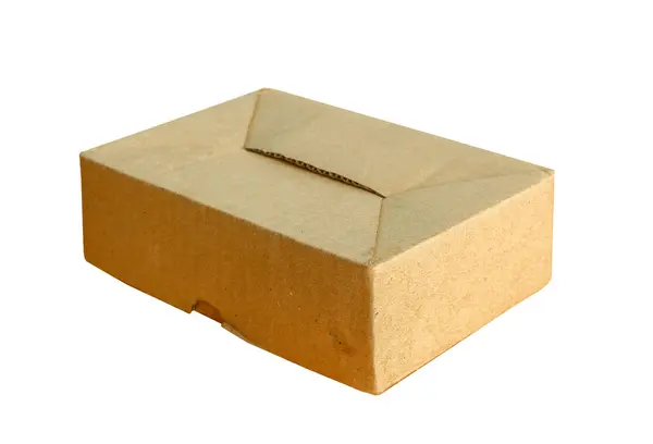 Brown paper box — Stock Photo, Image