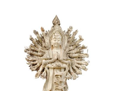 Guan Yin gösteren bin eller 