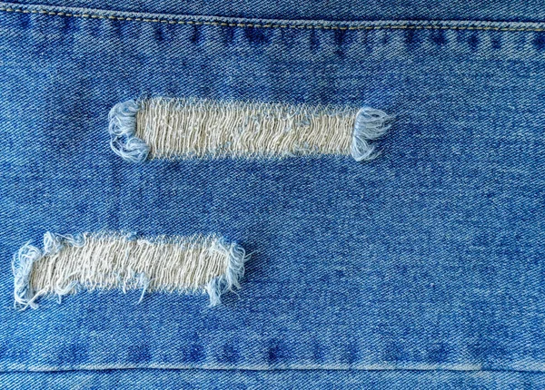 Denim doku arkaplanı — Stok fotoğraf