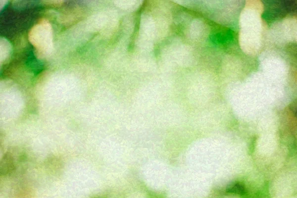 Abstrakt suddig av färska gröna naturen — Stockfoto