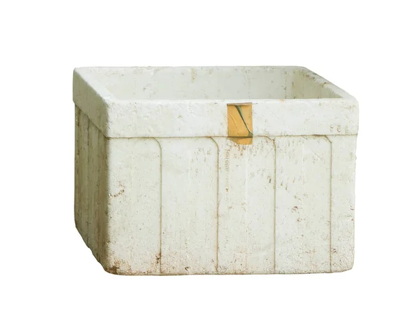 Vecchia scatola di schiuma — Foto Stock