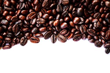 kavrulmuş kahve çekirdeği arka plan dokusu 