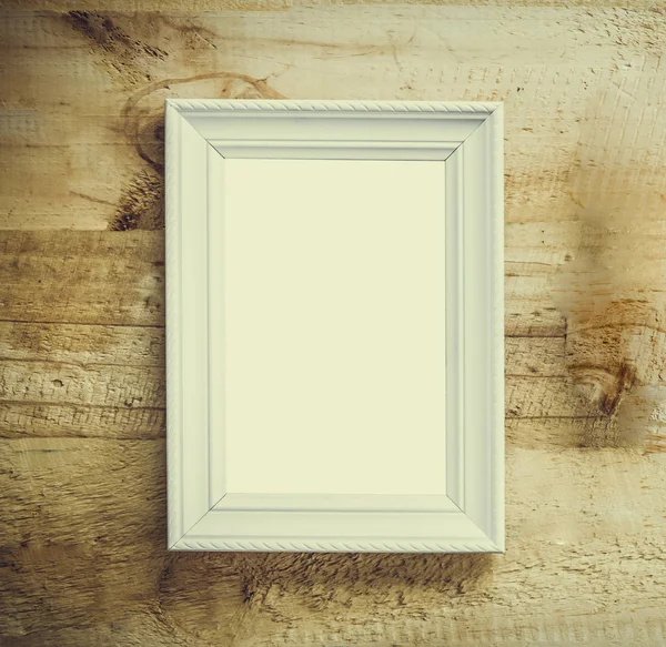 White picture frame — Stock Photo, Image