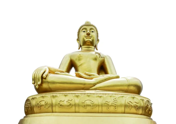 Fechar acima estátua de Buda — Fotografia de Stock