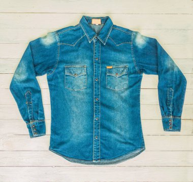 Kot gömlek Üstten Görünüm