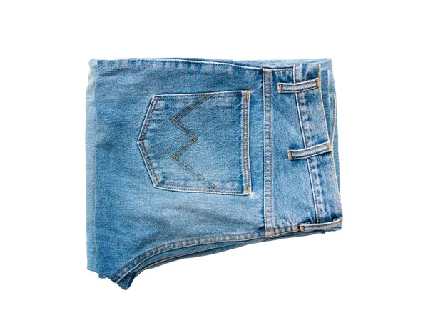 Close-up van denim jeans — Stockfoto