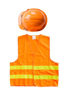 Turuncu yelek kadar kapatın