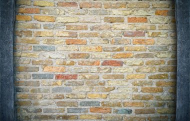 Eski tuğla duvar