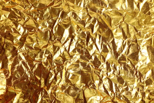 gold paper wrinkled background