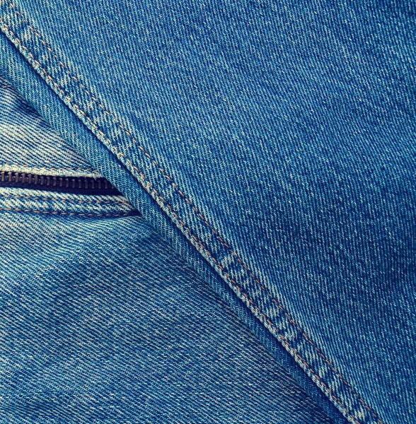 Jeans azul como fundo — Fotografia de Stock