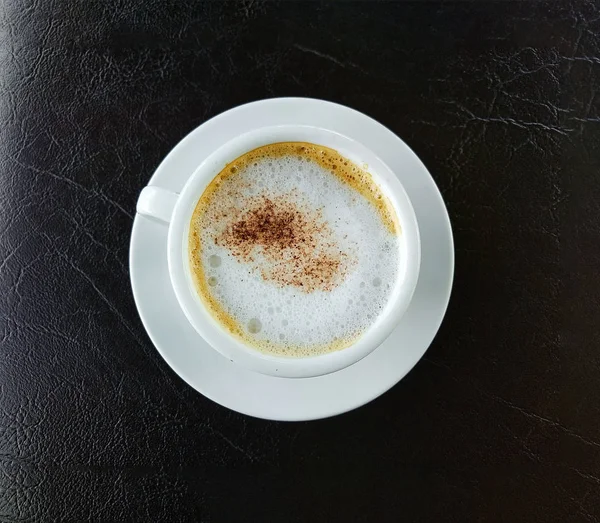 Cappuccino coffee cup — Stock Photo, Image