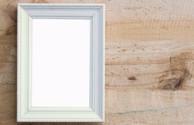 Beyaz resim çerçevesi