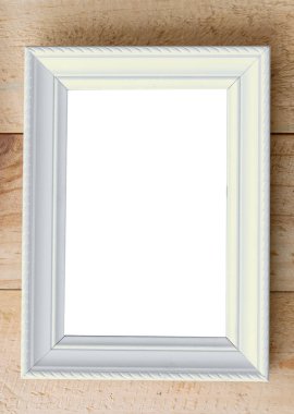 Beyaz resim çerçevesi 