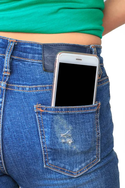 telefon kot çanta içinde