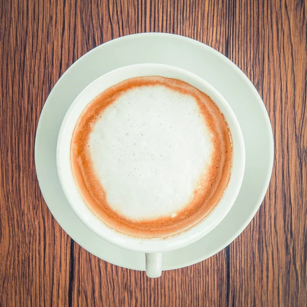 Filiżanka kawy cappuccino — Zdjęcie stockowe