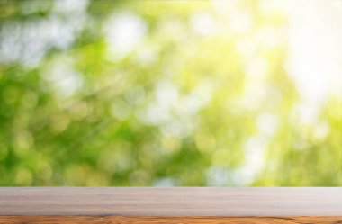 bulanık doğa ile ahşap