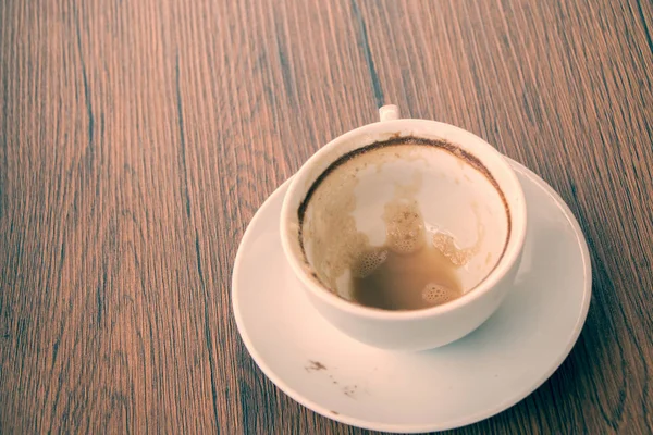 Taza de café vacía — Foto de Stock