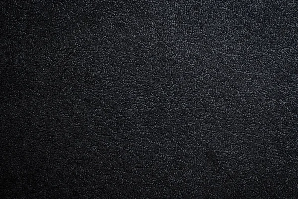 Nero cuoio notebook texture sfondo — Foto Stock