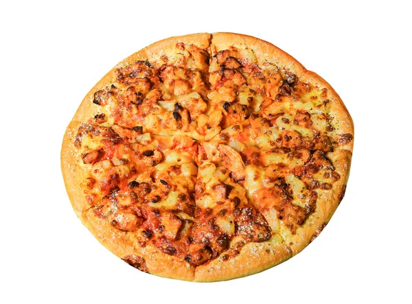 Pizza isolated  on white background — Stock Photo, Image