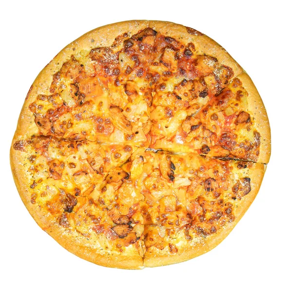 Close up pizza italian food — Stock Photo, Image