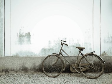 Eski vintage rustik Bisiklet 