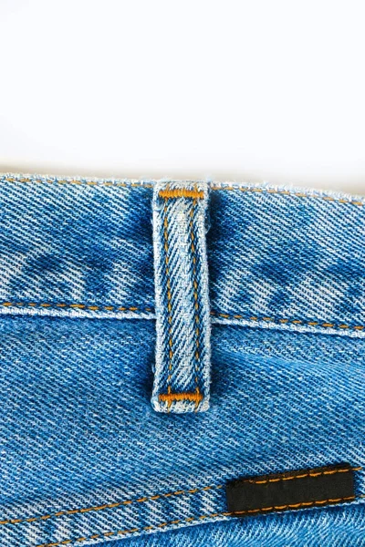 Сині джинси Джинсовий — стокове фото