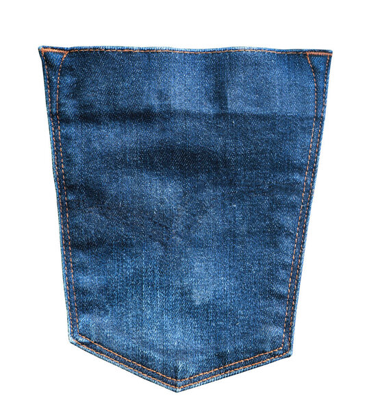 голубые джинсы задний карман 