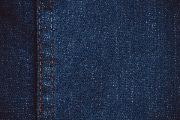 Blå denim jeans textur bakgrund — Stockfoto