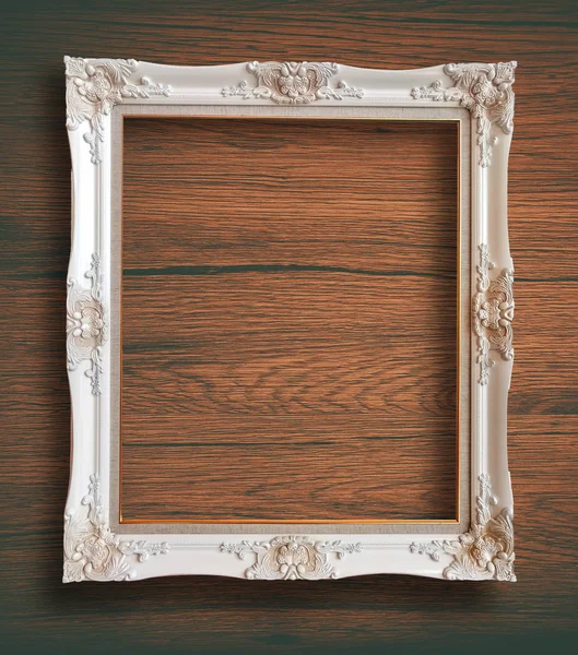 Antiguo marco de madera rústica vintage —  Fotos de Stock