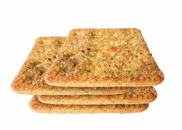 Cracker di grano integrale sano — Foto Stock