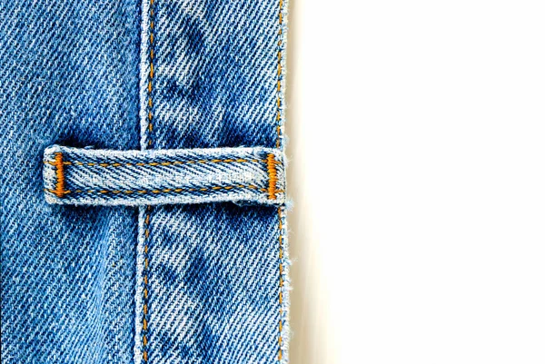 Close-up van denim jeans — Stockfoto