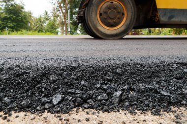 Asfalt yol yapımı