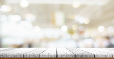 bulanık bokeh süpermarkette ışık