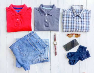 Erkek giysi ve aksesuarları.