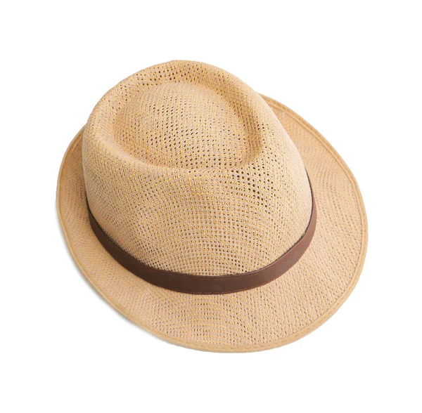 Eski kahverengi şapka — Stok fotoğraf