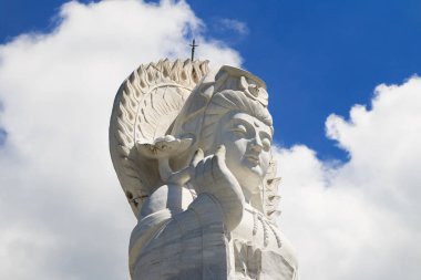 Guan Yin heykel portre kadar yakın, Guan Yin Çin Tanrı olduğunu.