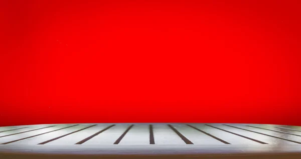 Madera con fondo rojo — Foto de Stock