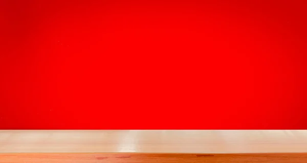 Madera con fondo rojo — Foto de Stock
