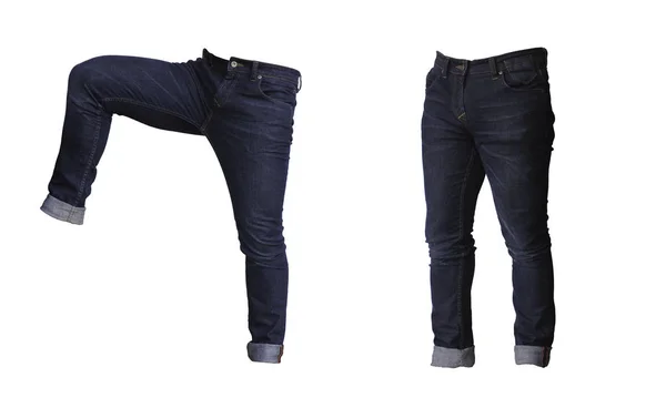 Broek jeans geïsoleerd — Stockfoto