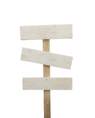 Boş ahşap tahta tabela  