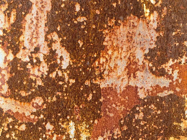 Brown rustic metal texture background — Stock Photo, Image