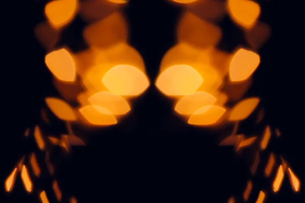 Abstract blurred orange background for Halloween. — Stock Photo, Image