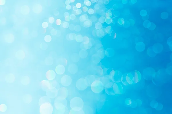 Bokeh zachte pastel blauwe en witte achtergrond met wazig lights. — Stockfoto