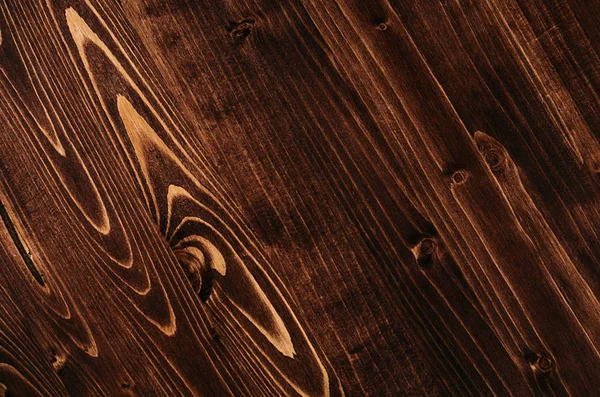 Meleg barna fa vintage textúra. Felülnézet, fából készült tábla. — Stock Fotó