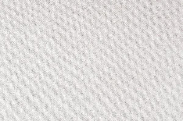 Bílé bavlněné plátno textilie textura. — Stock fotografie